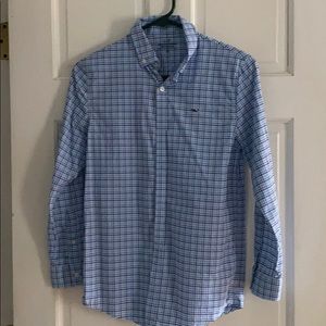 Vineyard vines boys dress shirt size M